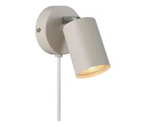 Svietidlá Nordlux - Nástenné bodové svietidlo EXPLORE 1xGU10/7W/230V béžová 2113251009