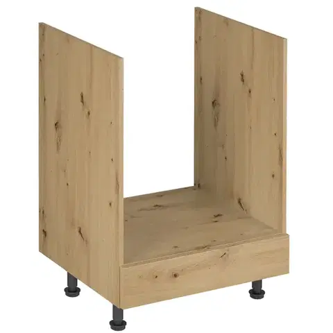 Kuchynské skrinky stojace Kuchynská Skrinka Langen D60zk Rukoväť Dub Artisan