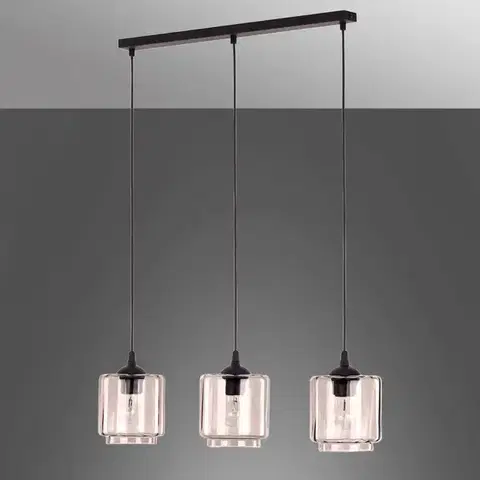 Lampy do obývačky Luster SMOKED 6812 LW3