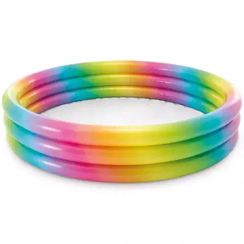 Detské bazény Nafukovací bazén Rainbow Ombre 1,47x0,33 m 58439NP