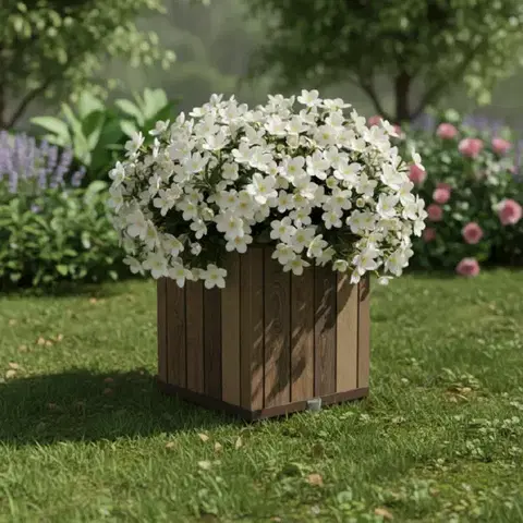 Záhradné kvetináče KETER Záhradný kvetináč DECO RIGHT TALL PLANTER