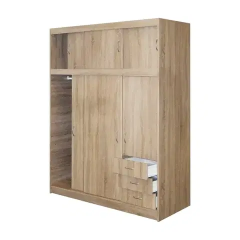 Skrine Skriňa s posuvnými dverami 53000 dub