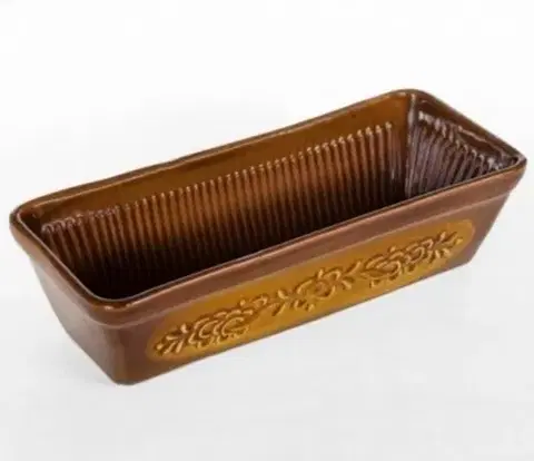Formy na pečenie Kinekus Forma na biskupský chlebík keramická 33x15cm