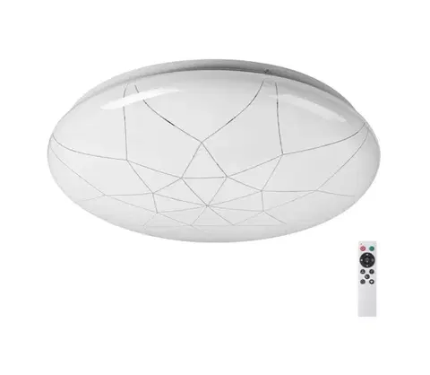 Svietidlá Rabalux 5540-LED Stmievateľné stropné svietidlo DAMIEN LED/24W/230V Wi-Fi + diaľkový ovládač 5540