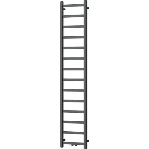 Radiátory do kúpeľne MEXEN - Bolt vykurovací rebrík/radiátor 1800 x 400 mm, 406 W, antracit W126-1800-400-00-66