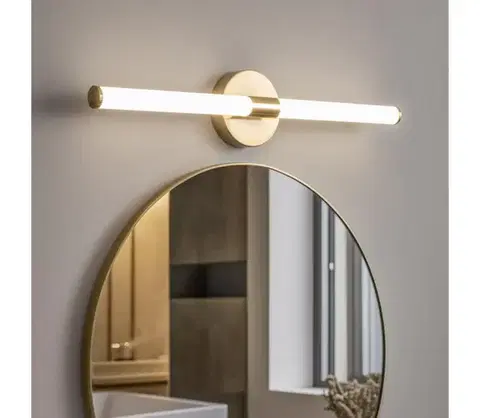 Svietidlá BRILAGI - LED osvetlenie zrkadla do kúpeľne LARA LED/10W/230V IP44 zlatá FG-M1-C16-600-GLD