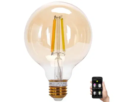 Žiarovky  B.V. LED Žiarovka FILAMENT G95 E27/6W/230V 2700-6500K -  S10301K84