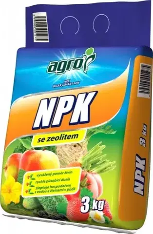 Grily Kinekus Hnojivo so zeolitom, univerzálne, 3kg, NPK, AGRO