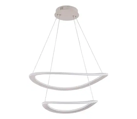 Svietidlá  LED luster na lanku CASHMERE LED/75W/230V pr. 59,5 béžový 338020