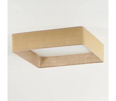 Svietidlá BRILAGI - LED Stropné svietidlo VELVET SQUARE LED/24W/230V hnedá