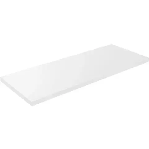 Kúpeľňový nábytok CERANO - Doska pod umývadlo Navira Pro - biela matná - 120x3,6x46 CER-8050BD7602