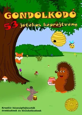 Príprava do školy, pracovné zošity Gondolkodó - 53 játékos képrejtvény - József Simon,József Simon