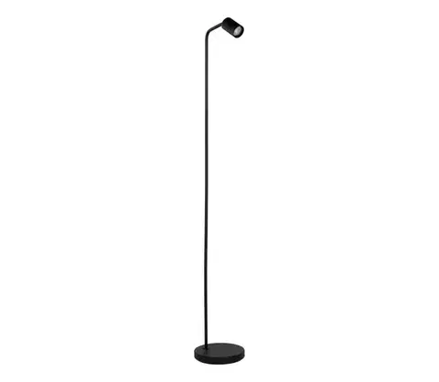 Lampy Eglo 901865 - Stojacia lampa RIGOMAGNO 1xGU10/5W/230V čierna 901865
