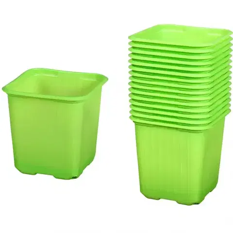 Záhrada Kvetináč sadbový GREEN zelený 8x8x8xcm 15ks