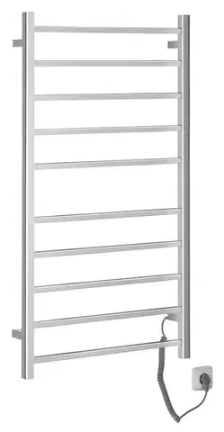 Radiátory do kúpeľne SAPHO - ESKINADO elektrický sušiak uterákov, hranatý, 620x1160 120 W, leštená nerez ER430V