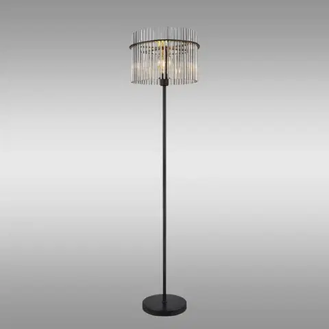 Lampy do obývačky Stojacia lampa Gorley 15698S LP1