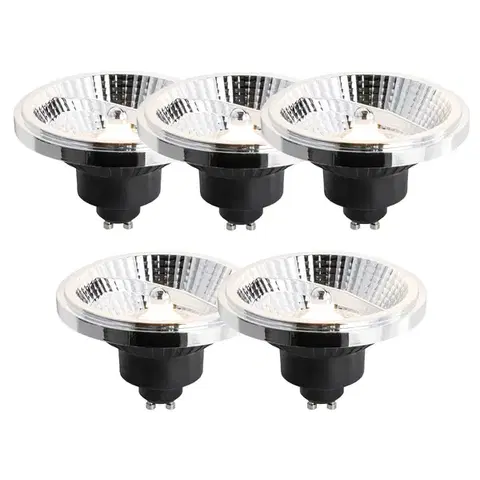 LED osvetlenie Sada 5 stmievateľných LED žiaroviek GU10 111 mm 10,5 W 770 lm 2700 K