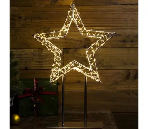 Vianočné dekorácie Brilagi - LED vonkajšia vianočná dekorácia LED/3,6W/230V IP44 44x30 cm hviezda 1v1114-OEM1