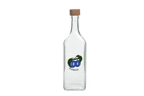 Fľaše s dekoráciou MAKRO - Fľaša Havelka 0,7l rôzne dekory