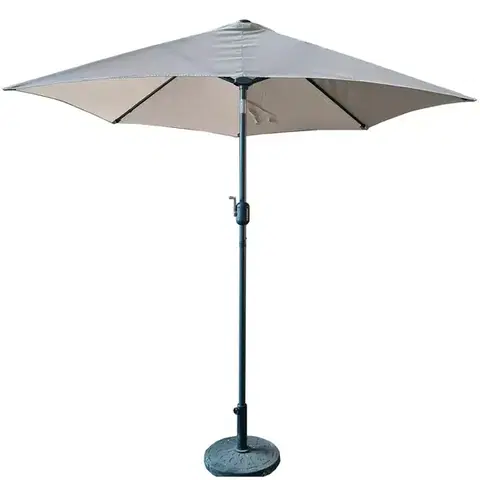 Záhradné slnečníky Záhradný slnečník Modena 270x135 cm YQ-108 beige