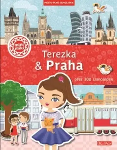 Nalepovačky, vystrihovačky, skladačky Terezka & Praha (CZ)