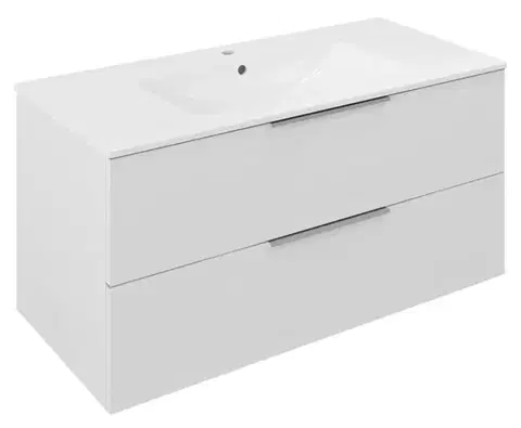 Kúpeľňový nábytok SAPHO - CIRASA umývadlová skrinka 99,8x52x46cm, biela lesk CR100-3030