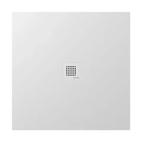 Vane POLYSAN - TRENECA sprchová vanička z liateho mramoru s možnosťou úpravy rozmeru 90x90cm, biela matná 84300.11