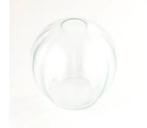 Lampy  Náhradné sklo pre luster DEVI E27, priemer 18 cm, číre 7485