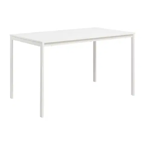 Jedálenské stoly Jedálenský stôl BISTRO 120x75 biely