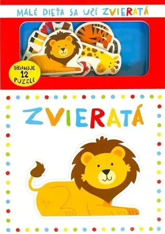 Leporelá, krabičky, puzzle knihy Malé dieťa sa učí: Zvieratá - Williams Gareth