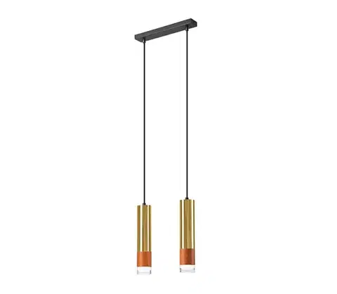 Svietidlá  Luster na lanku AURELIA 2xGU10/10W/230V LM-2.152