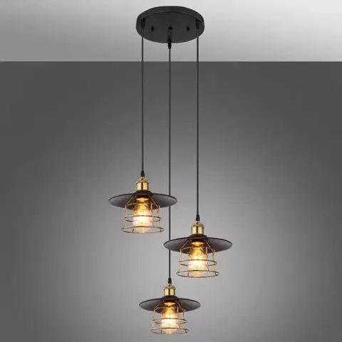 Lampy nad stôl do jedálne Luster 15086-3BH LW3