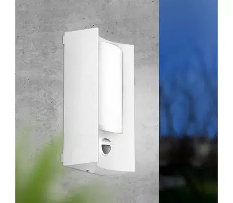 Záhradné lampy Eglo 34006 - LED Vonkajšie nástenné svietidlo so senzorom CASILDA LED/6W/230V IP44 34006