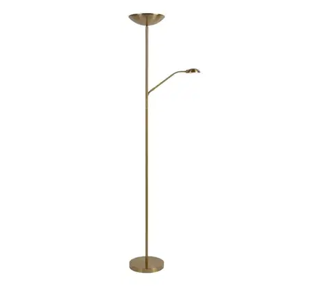Lampy Lucide 19791/24/02 - LED Stmievateľná stojacia lampa ZENITH LED/20W + LED/4W/230V 19791/24/02