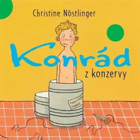 Dobrodružstvo, napätie, western Wisteria Books Konrád z konzervy - audiokniha