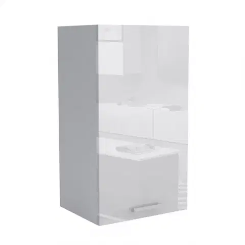 Kuchynské skrinky visiace Kuchynská skrinka G1F 40 V-72 LUX biela