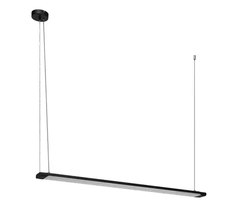 Svietidlá Osram-LED Stmievateľný luster na lankách OFFICE LINE LED/40W/230V 4000K 120 cm čierna 4099854464836