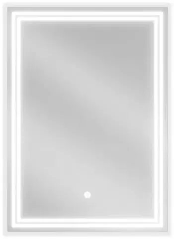 Kúpeľňové zrkadlá MEXEN - Taco zrkadlo s osvetlením 50 x 70, LED 6000K, 9805-050-070-611-00