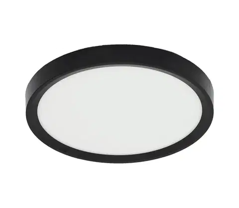 Svietidlá Fulgur 41811 - LED Stropné svietidlo NOMY LED/18W/230V pr. 23 cm čierna s-41811