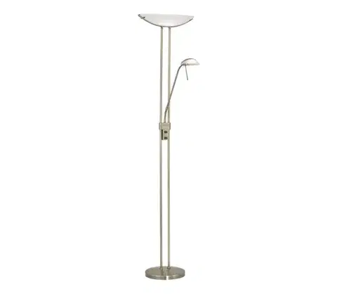 Lampy EGLO 85974 - Stmievateľná stojacia lampa BAYA 1xR7s/230W + 1xG9/33W bronz 85974