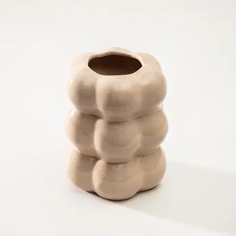 Vázy, misy Váza Sand Bubbles I 13x13x16 cm
