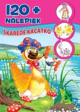 Nalepovačky, vystrihovačky, skladačky Škaredé káčatko - 120+nálepiek