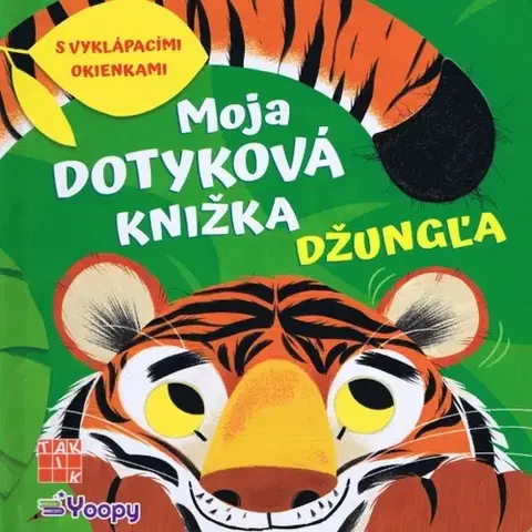 Leporelá, krabičky, puzzle knihy Moja dotyková knižka: Džungľa