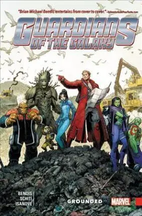 Cudzojazyčná literatúra Guardians of the Galaxy: New Guard Vol. 4: Grounded - Brian Michael Bendis,Valerio