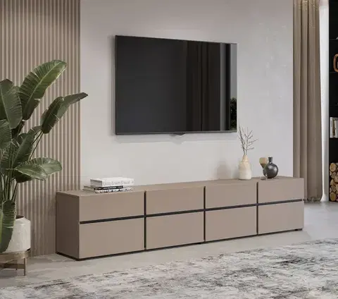 TV stolíky BRENDON 40 TV stolík, congo / čierna 