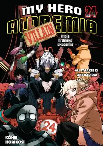 Manga My Hero Academia - Moje hrdinská akademie 24: All it takes is one bad day - Kóhei Horikoši,Matěj Vozábal