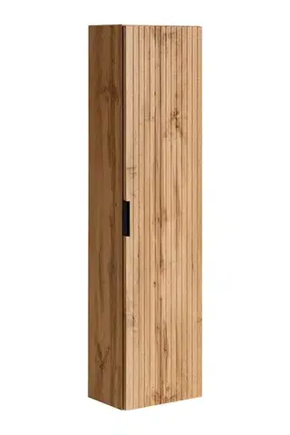 Kúpeľňový nábytok COMAD - Vysoká skrinka 1 dvierka ADEL OAK 5907611654781