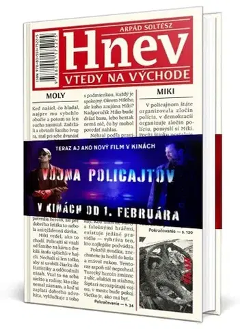 Detektívky, trilery, horory Hnev - Arpád Soltész