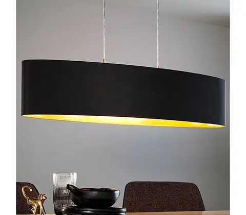Svietidlá Eglo 31616 - Luster na lanku MASERLO 2xE27/60W/230V 31616