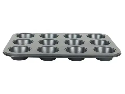 Formy na pečenie MAKRO - Forma na muffiny teflónová na 12ks, 35 x 26cm